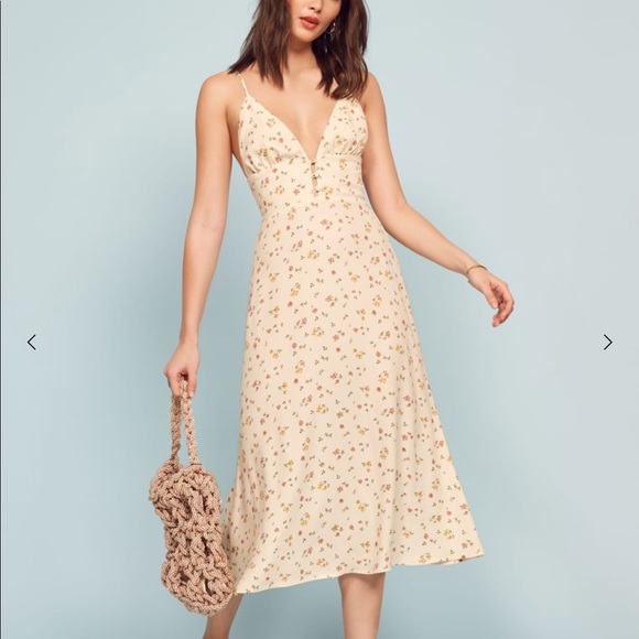 Reformation Montague Dress (S10 - BRAND NEW) - Picture 4 of 4